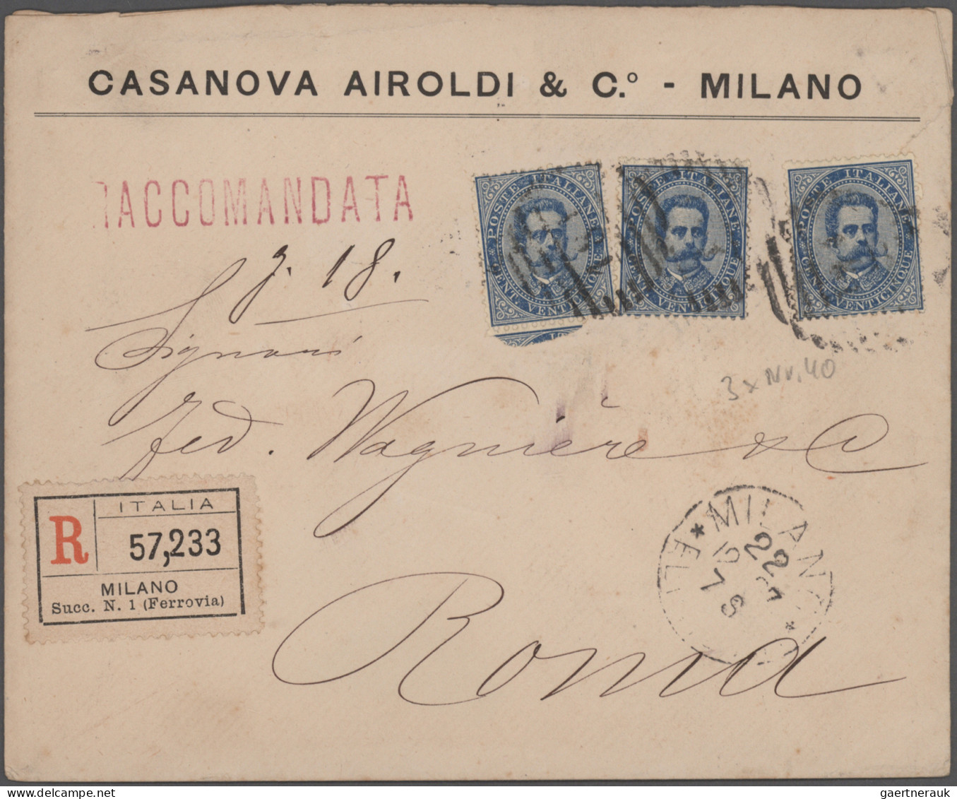 Italy: 1862/1897 ca., comprehensive collection with ca.200 stamps and more than