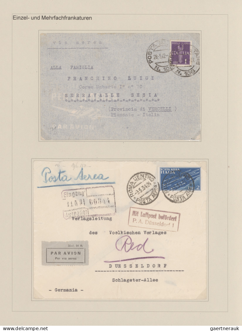 Italy: 1929/1946, "Imperiale", the definitives series of the Mussolini era. A cl