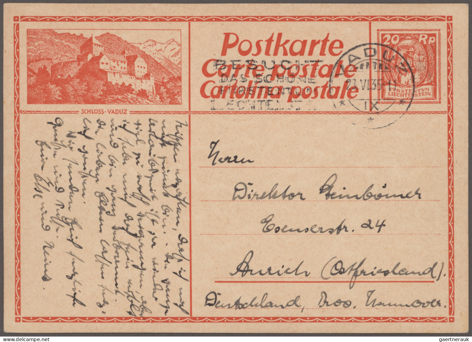 Liechtenstein - Ganzsachen: 1918/2009, Sehr Umfangreiche Saubere Ganzsachensamml - Stamped Stationery