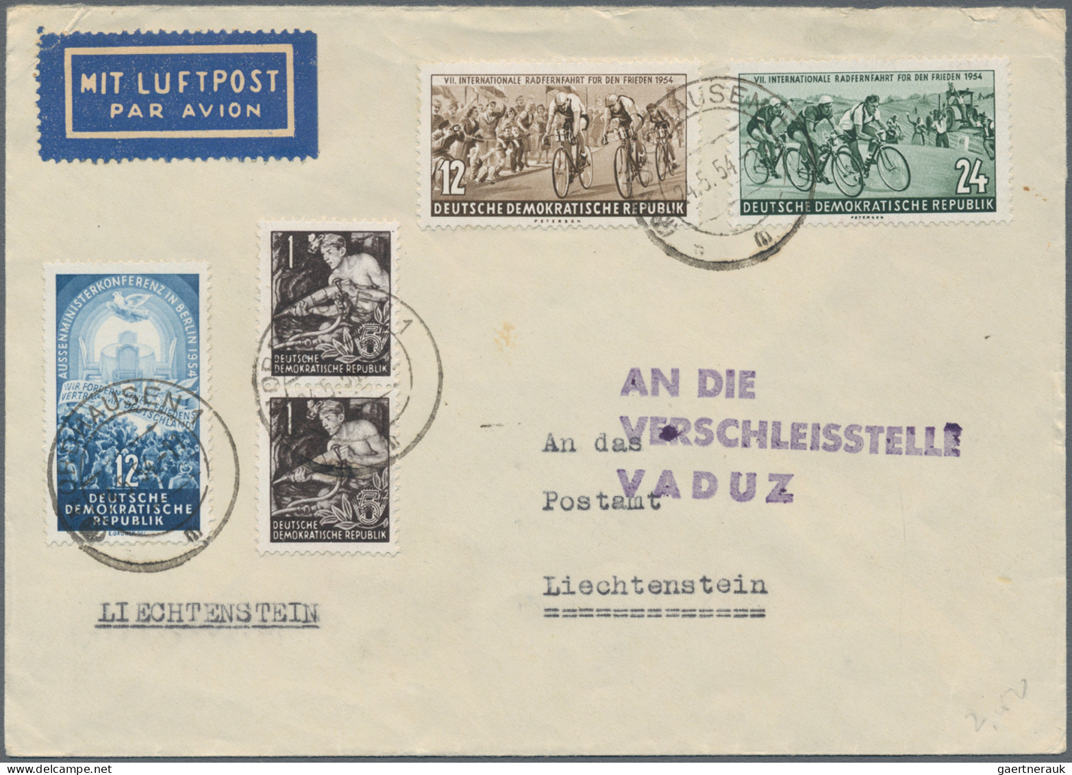 Liechtenstein - Besonderheiten: 1898/1954, Sauberes Interessantes Lot Mit 11 Bel - Sonstige