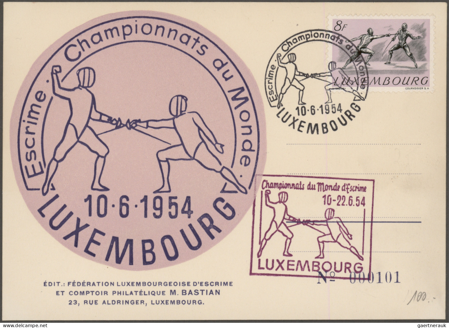 Luxembourg: 1920/2010 (ca.), Holding Of 2.000+ Covers/cards, Comprising Commerci - Sonstige & Ohne Zuordnung