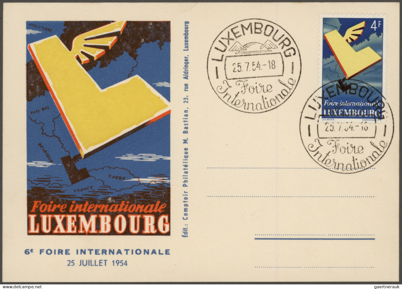 Luxembourg: 1920/2010 (ca.), Holding Of 2.000+ Covers/cards, Comprising Commerci - Otros & Sin Clasificación