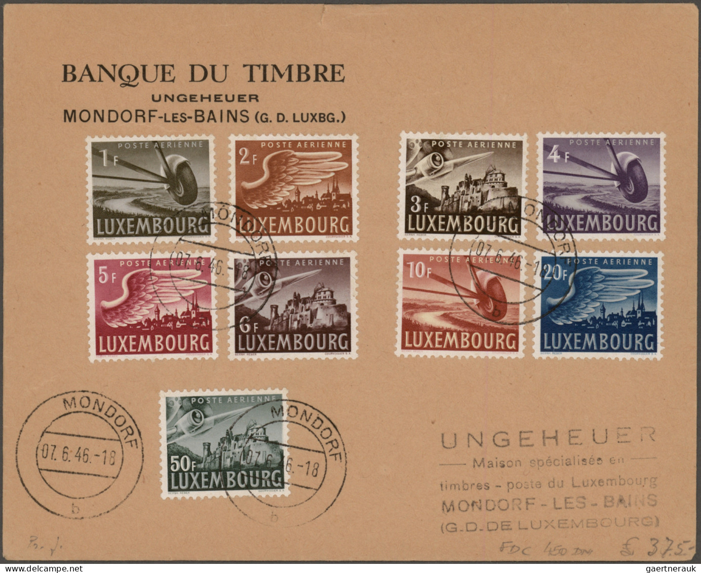 Luxembourg: 1920/2010 (ca.), holding of 2.000+ covers/cards, comprising commerci