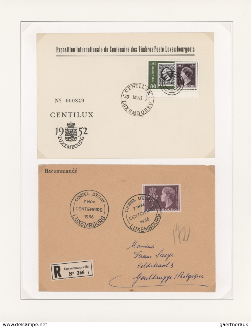 Luxembourg - Post Marks: 1874/2000 (ca.), Collection/balance Of Apprx. 780 Cover - Franking Machines (EMA)