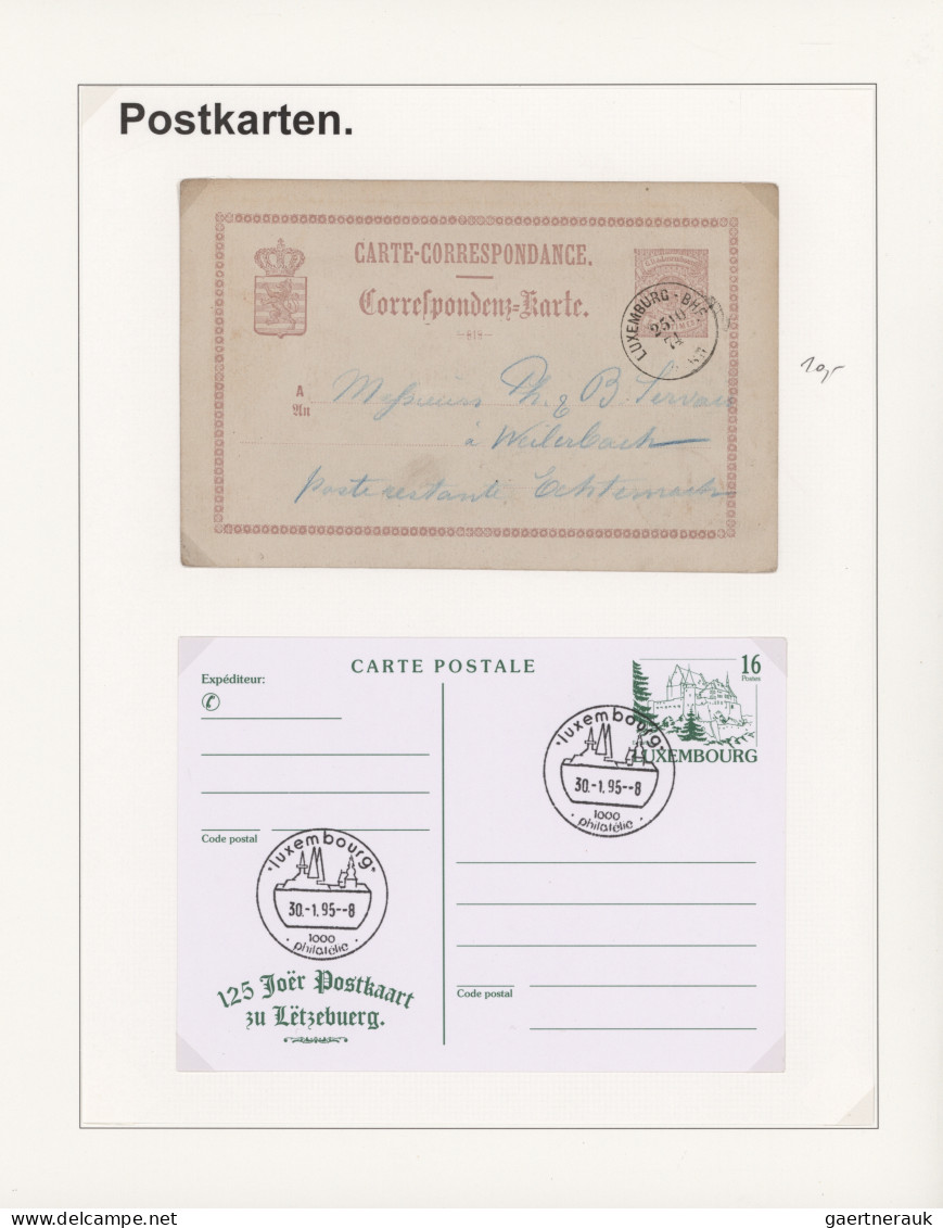 Luxembourg - Post Marks: 1874/2000 (ca.), Collection/balance Of Apprx. 780 Cover - Maschinenstempel (EMA)