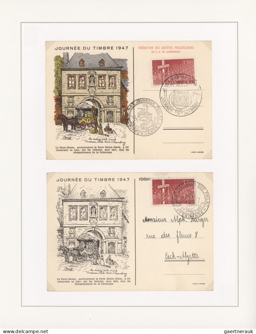 Luxembourg - Post Marks: 1874/2000 (ca.), Collection/balance Of Apprx. 780 Cover - Frankeermachines (EMA)