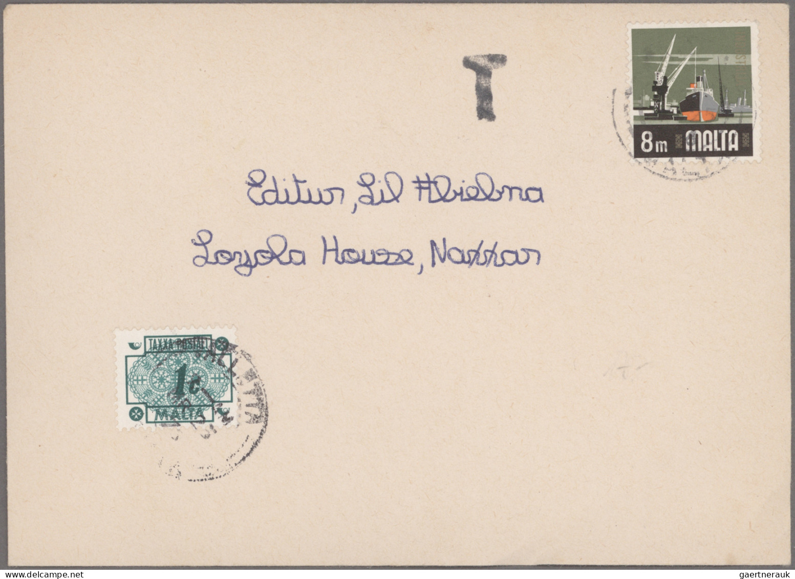 Malta: 1910/2005, comprehensive collection of apprx. 330 covers/cards, incl. off