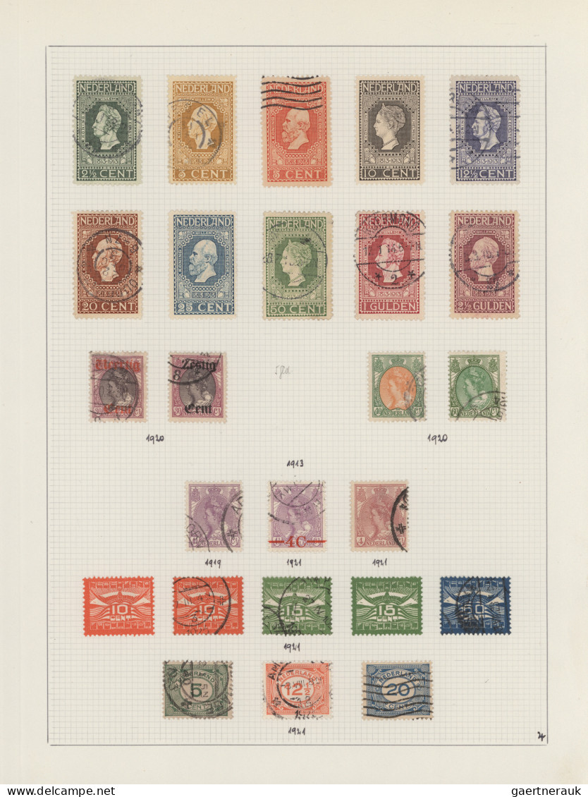 Netherlands: 1852 - 1983, Used And Unused Collection On Sheets And Mint 1966 - 1 - Sonstige & Ohne Zuordnung