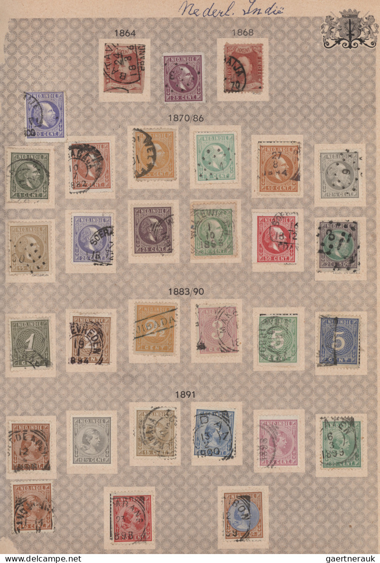 Netherlands: 1852/1953, Comprehensive Used And Mint Collection In An AVRO Stamp - Otros & Sin Clasificación