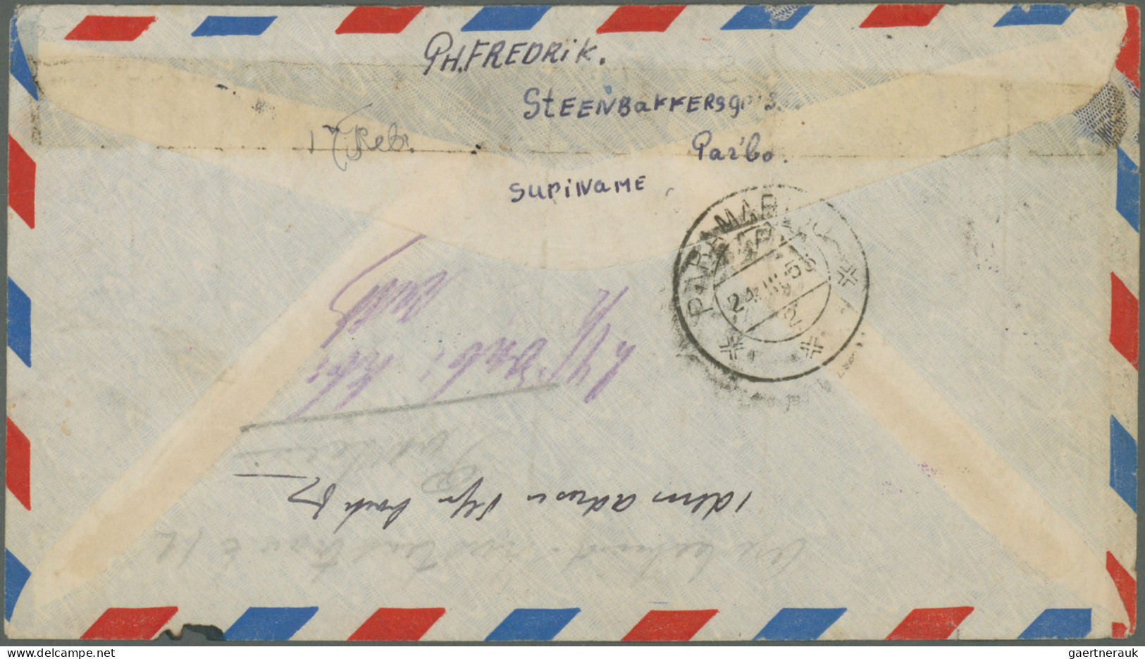 Netherlands: 1877/1957, Netherlands/colonies, Holding Of Apprx. 140 Covers/cards - Brieven En Documenten