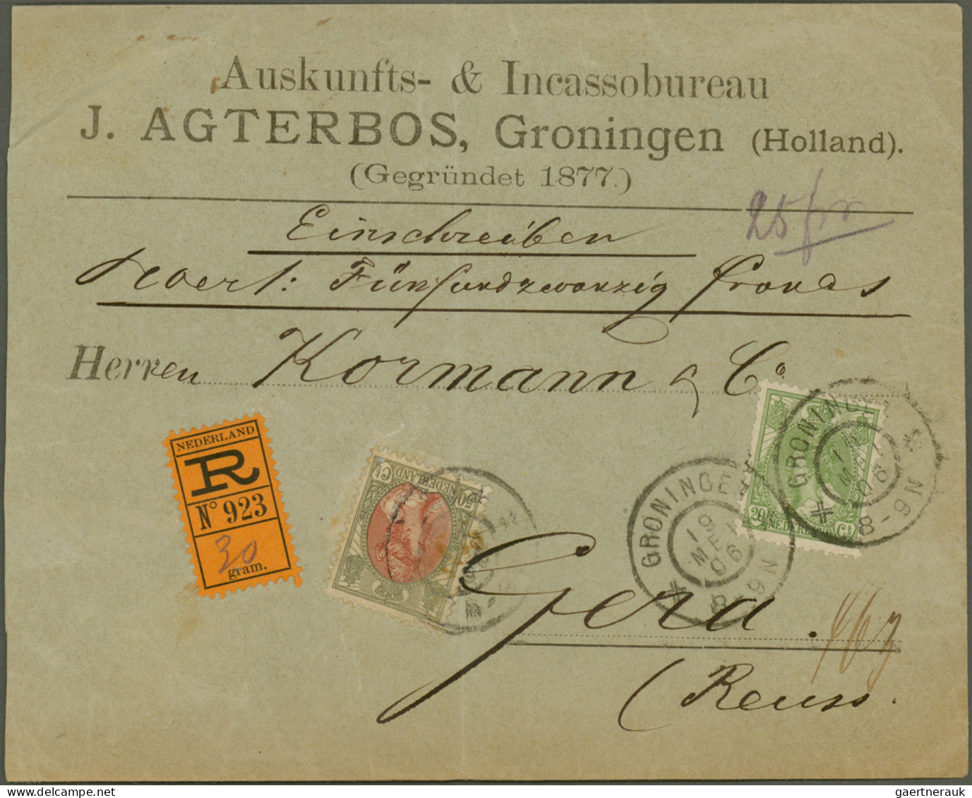 Netherlands: 1906/1984, assortment of apprx. 82 covers/cards, comprising e.g. at