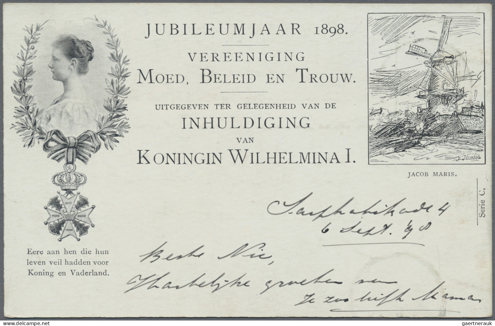 Netherlands - Postal Stationery: 1870/1950 (ca.), Assortment Of Apprx. 144 Used/ - Entiers Postaux