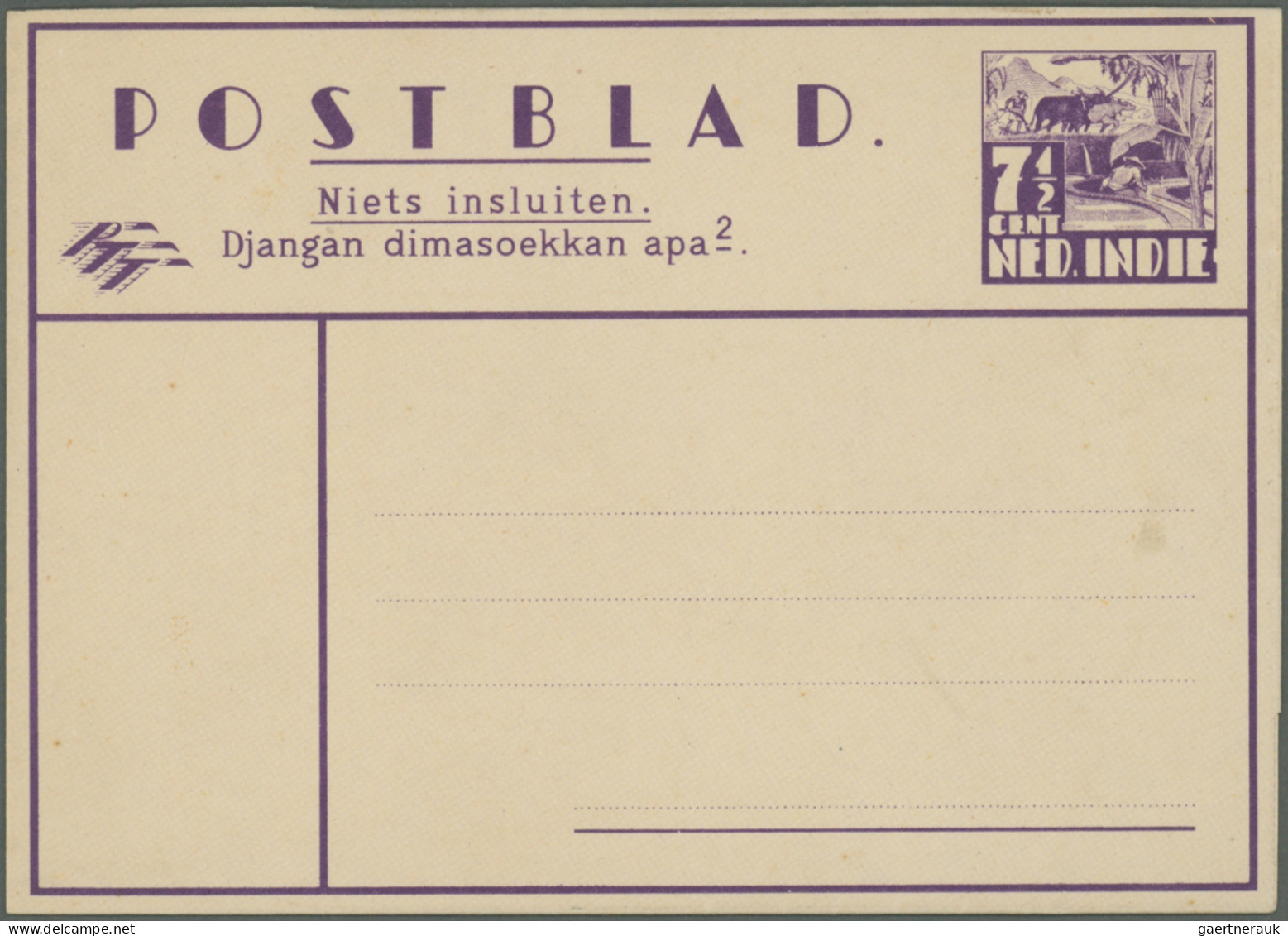 Netherlands - Postal Stationery: 1933/1990 (ca.), Accumulation Of Several Hundre - Postwaardestukken