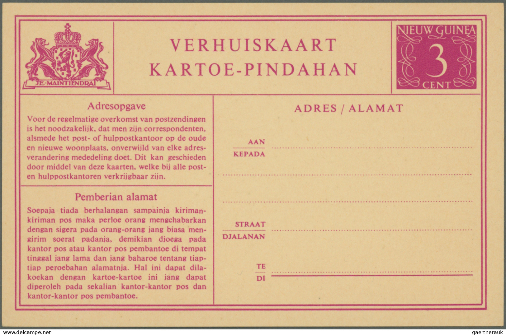 Netherlands - Postal Stationery: 1933/1990 (ca.), Accumulation Of Several Hundre - Ganzsachen