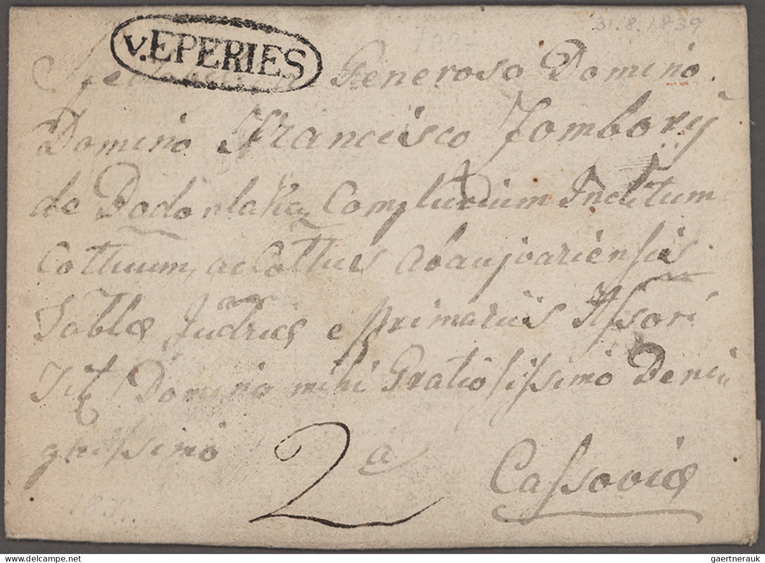 Österreich - Vorphilatelie: 1780 Ab Ca., Interessante Partie Mit Ca.90 Belegen, - ...-1850 Prephilately