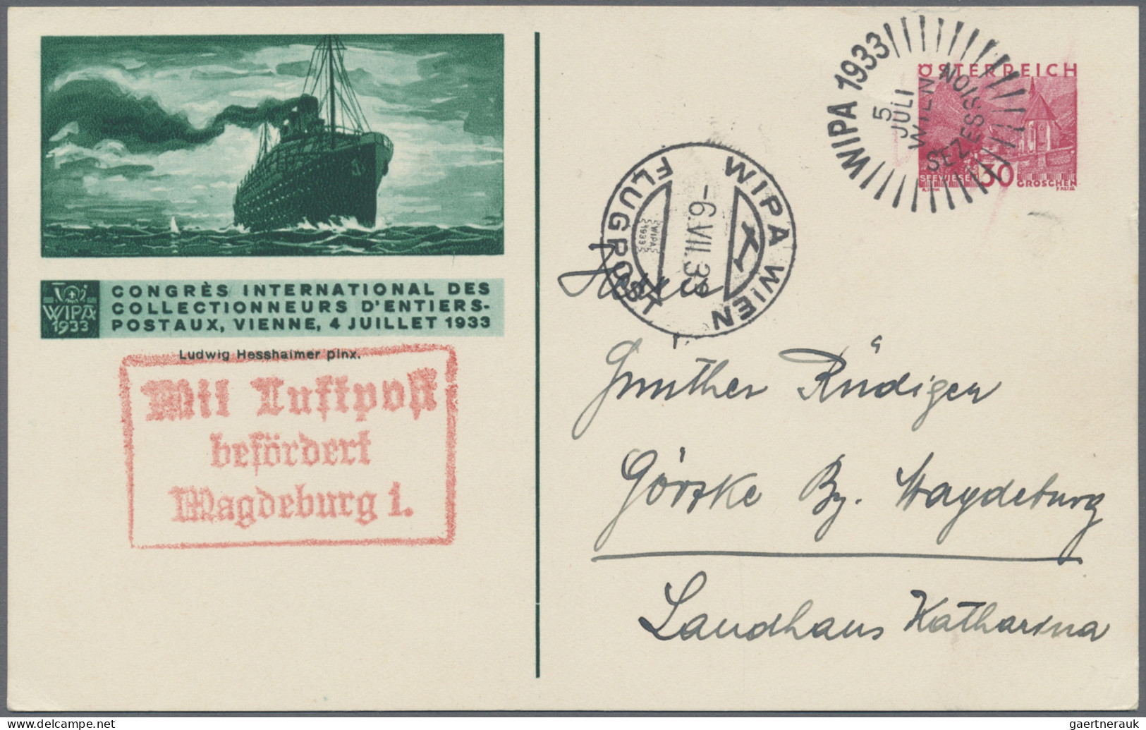 Österreich: 1840/1994 (ca.), Partie Von Ca. 54 Briefen Und Karten, Dabei (Privat - Collections