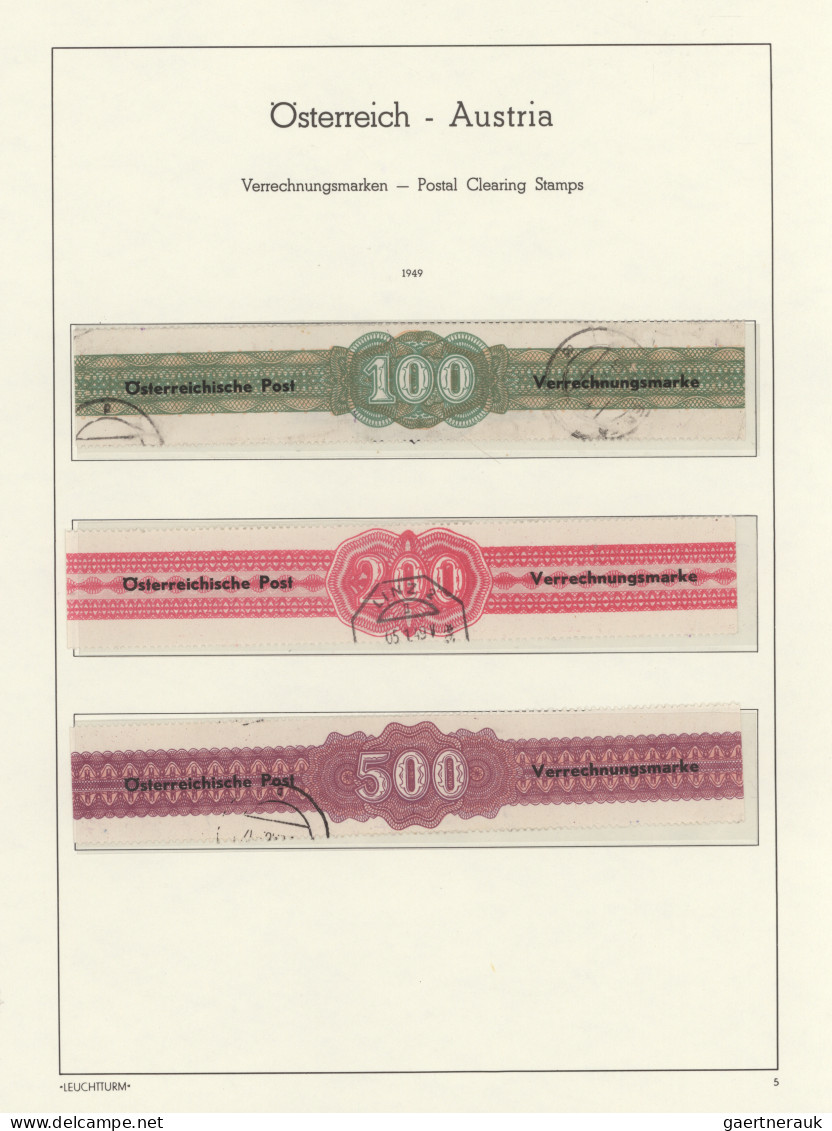 Österreich: 1850/1937, umfangreiche gestempelte und ungebrauchte/postfrische Sam