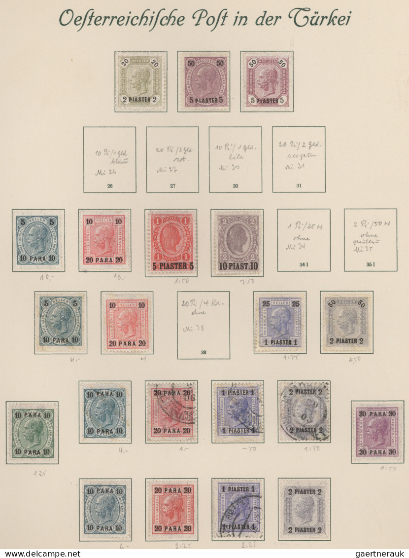 Österreich: 1850/1965 (ca.), Ein Etwas Unorthodox Gesammelter Posten Mit Einem I - Collections