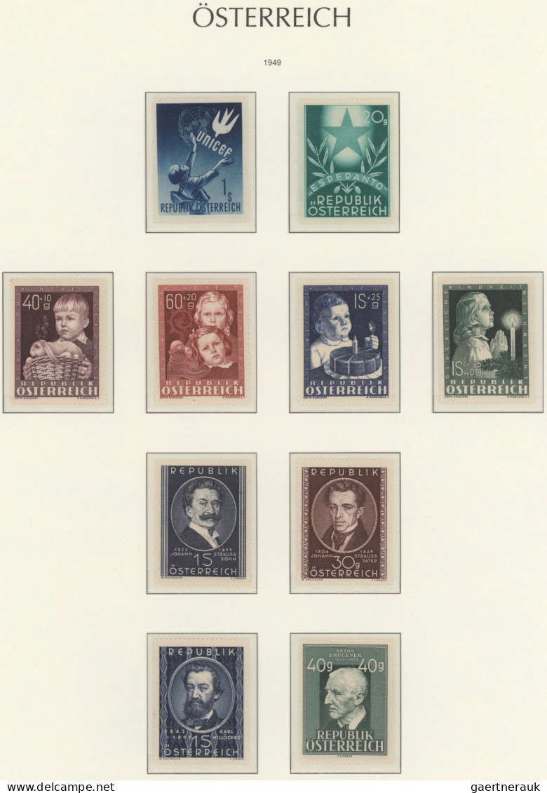 Österreich: 1850/1978, Österreich+Gebiete, Gestempelter Und Ungebrauchter Sammlu - Collections