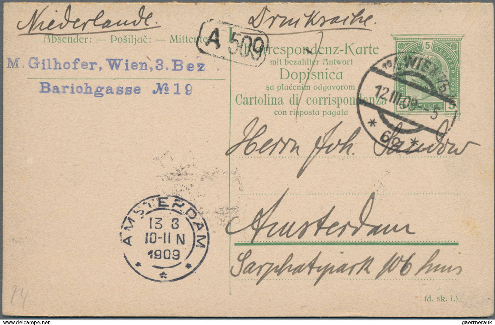 Österreich: 1882/1963, Lot Ganzsachen Mit Besseren, U.a. Ganzsachenkarte P33b "m - Sammlungen