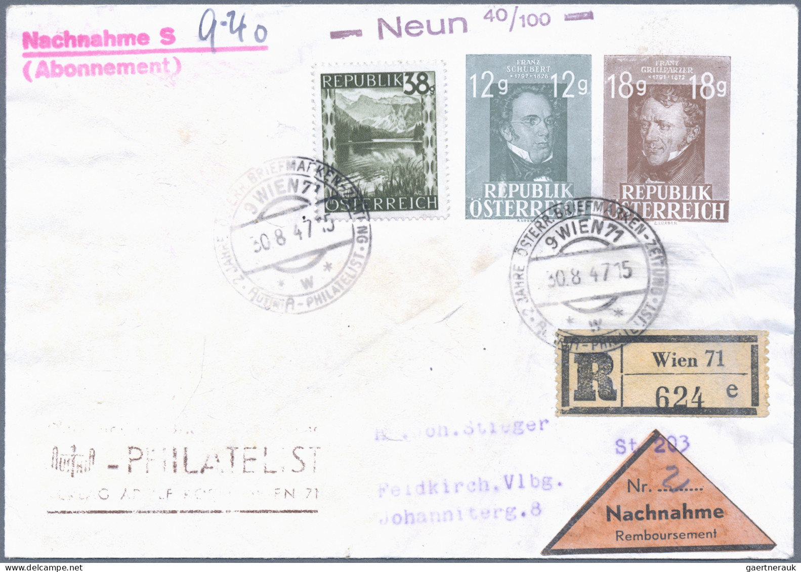 Österreich: 1900/1980 (ca.), Vielseitige Partie Von Ca. 230 Briefen Und Karten, - Verzamelingen