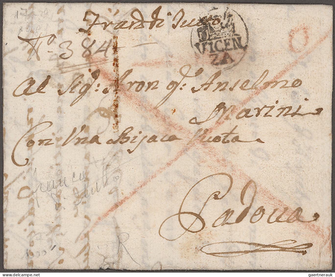 Österreich - Lombardei Und Venetien: 1725/1850, Interessantes Konvolut Mit Ca.30 - Lombardo-Venetien