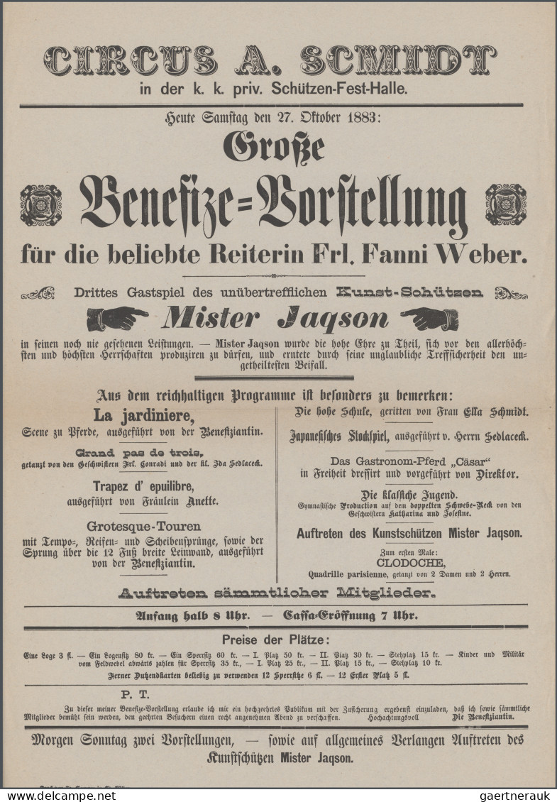 Österreich - Besonderheiten: Österreichisches Theater, Zirkus Und Musik: Etwa 60 - Autres & Non Classés