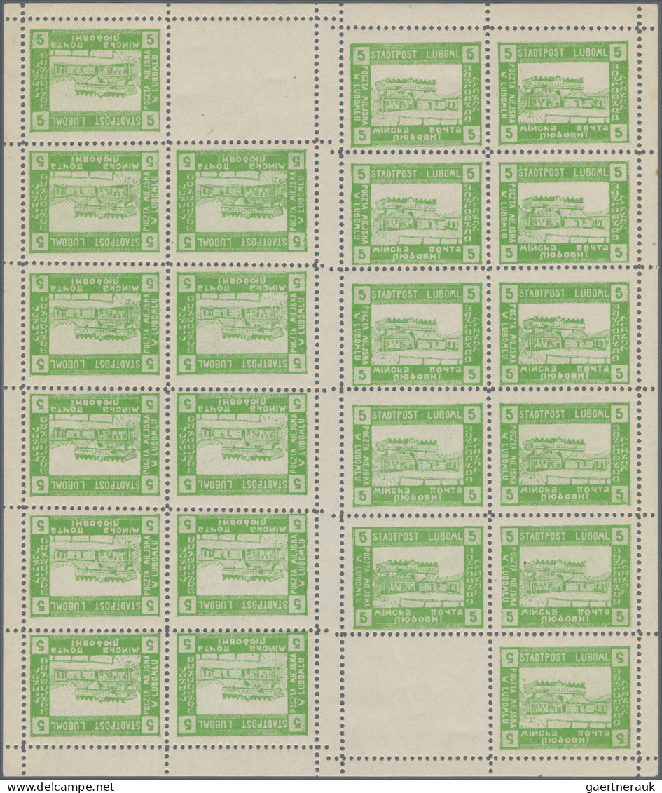 Poland: 1860-1954: Part Collection With First 1860 10k. On Piece, Several Covers - Lettres & Documents