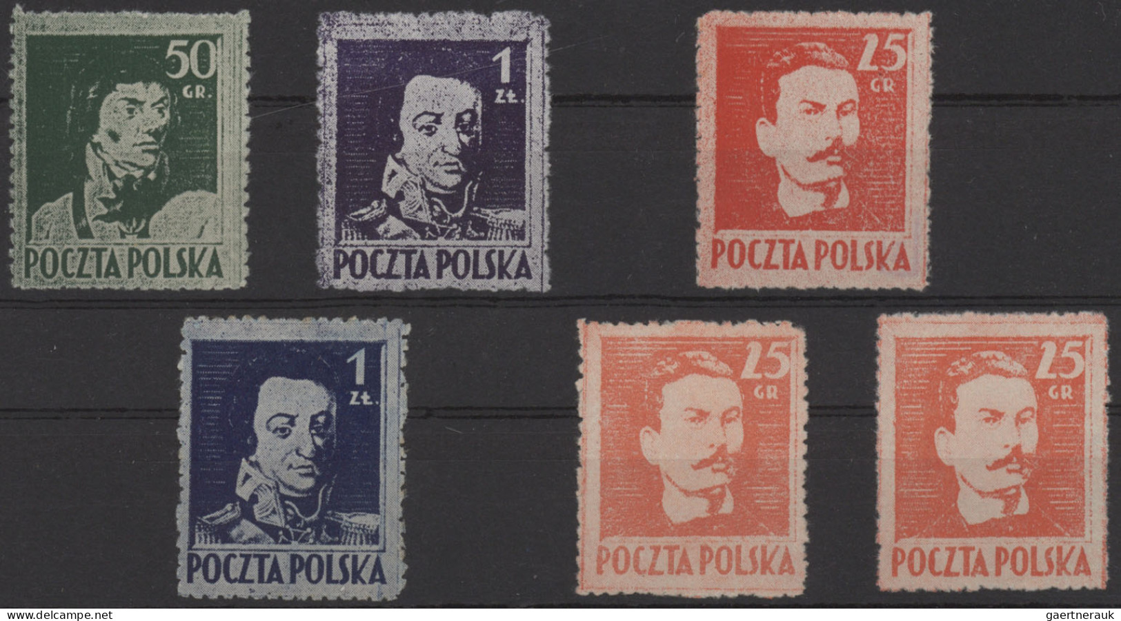 Poland: 1918/1970 (ca.), Sophisticated Balance On Stockcards, Comprising E.g. 19 - Gebruikt