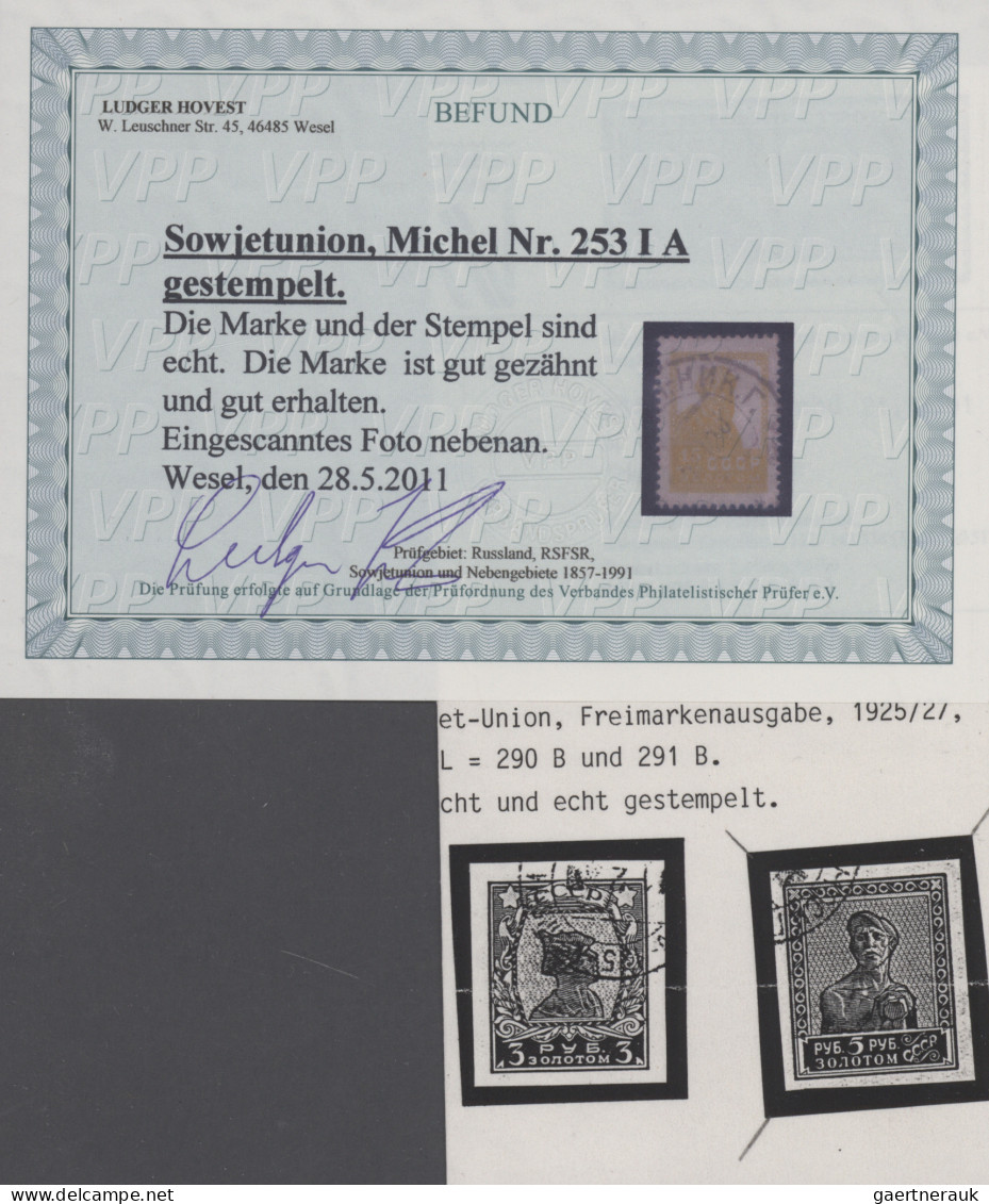 Russia / Sowjetunion / Successors: 1858/1991, Umfangreiche Sammlung in 7 Schaube