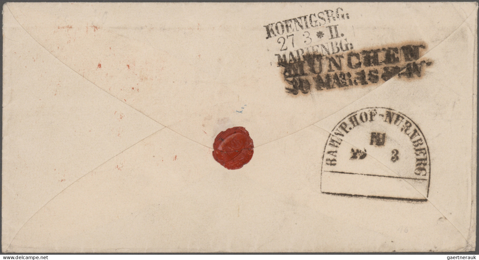 Russia: 1854-1883: Collection Of 22 Covers And Postcards Including 16 Items From - Cartas & Documentos