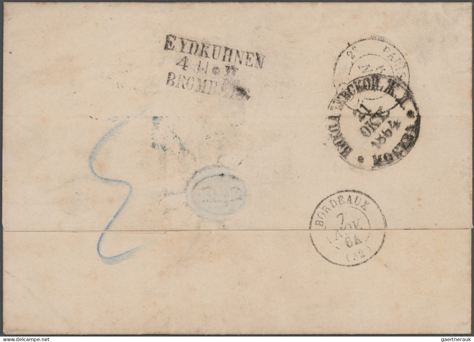 Russia: 1854-1883: Collection Of 22 Covers And Postcards Including 16 Items From - Cartas & Documentos