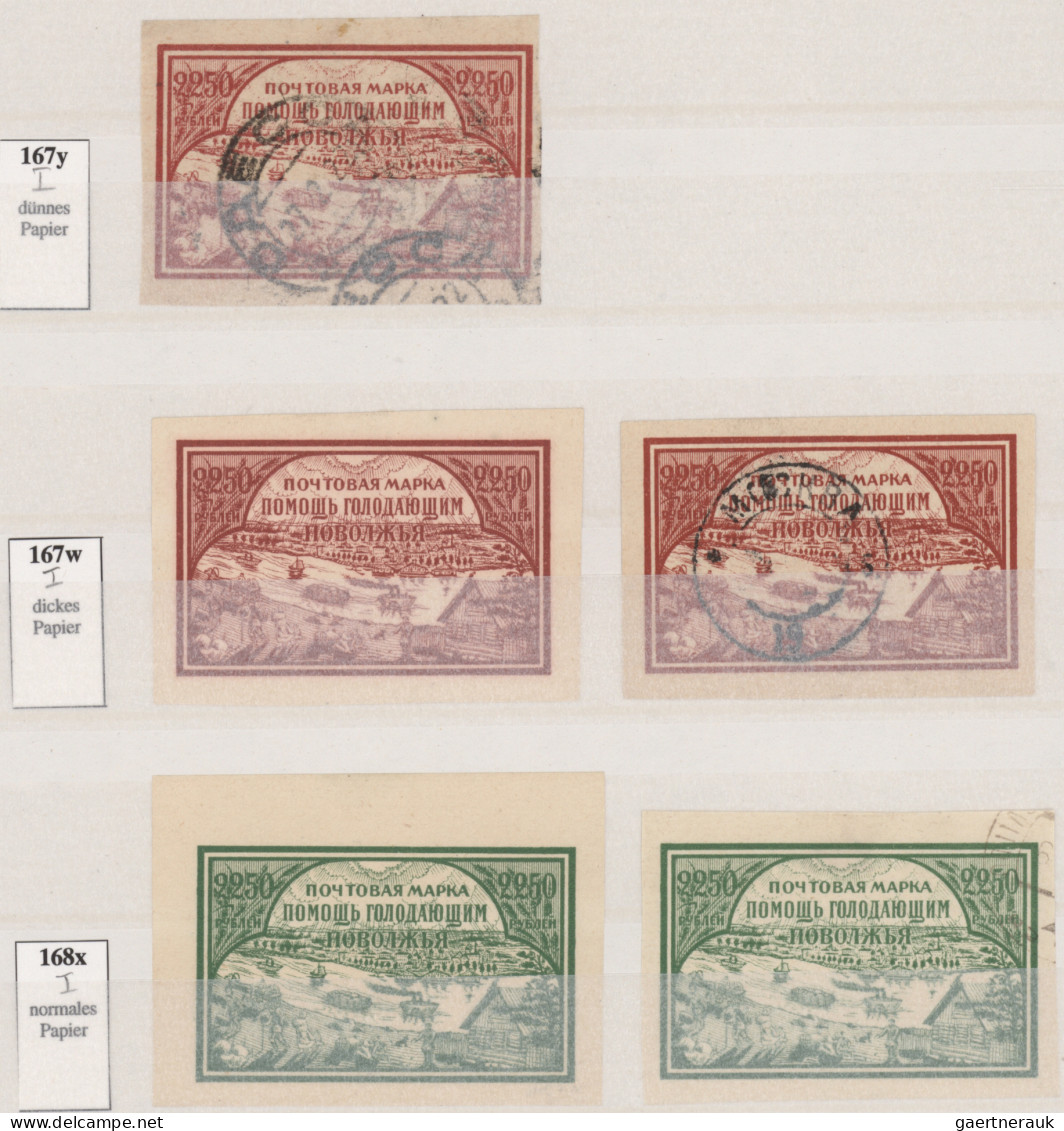 Russia: 1857-1923 Specialized collection of mint and used stamps from No. 1-4 an