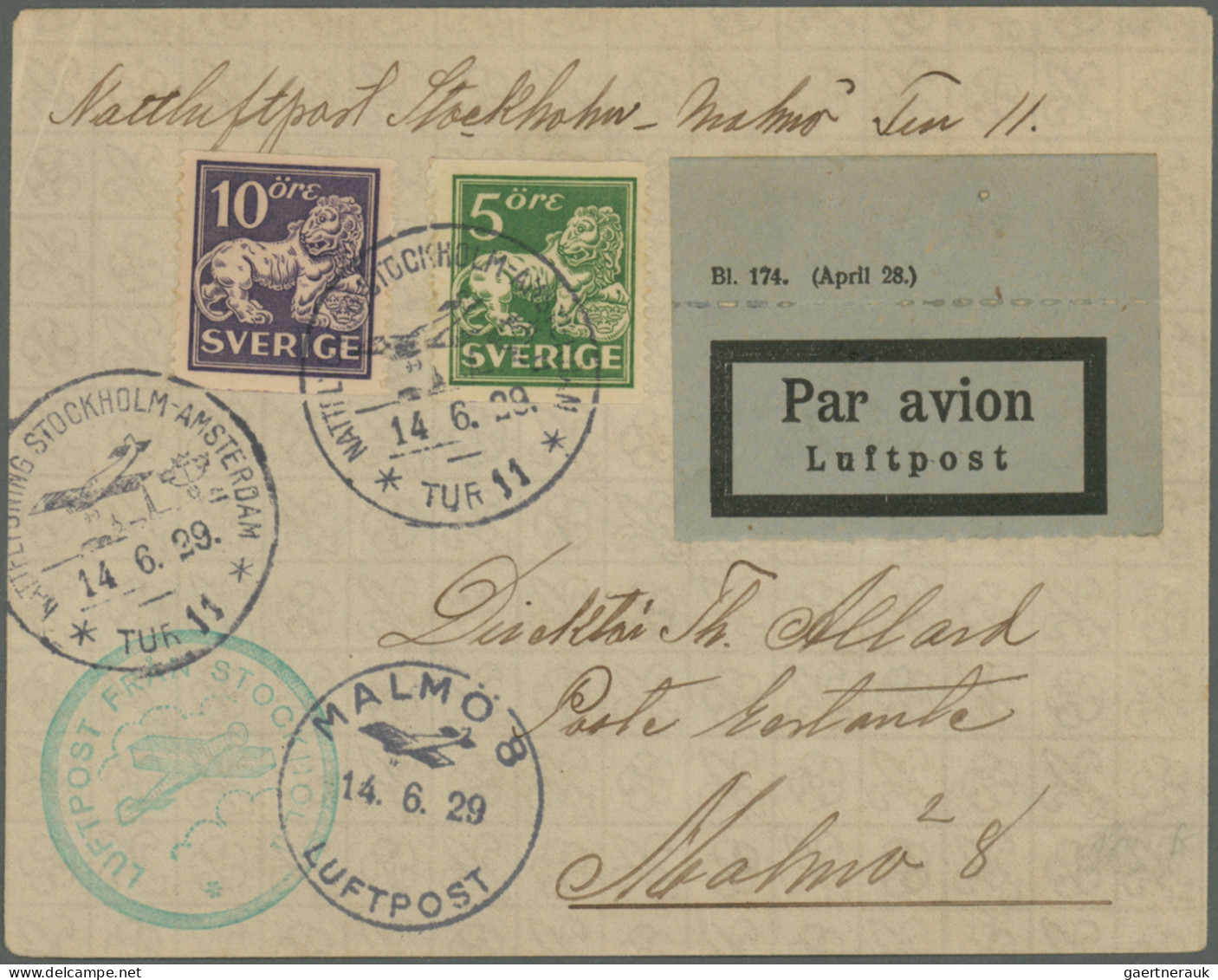 Sweden: 1870/1970 (ca.), almost exclusively up to 1940s, sophisticated balance o