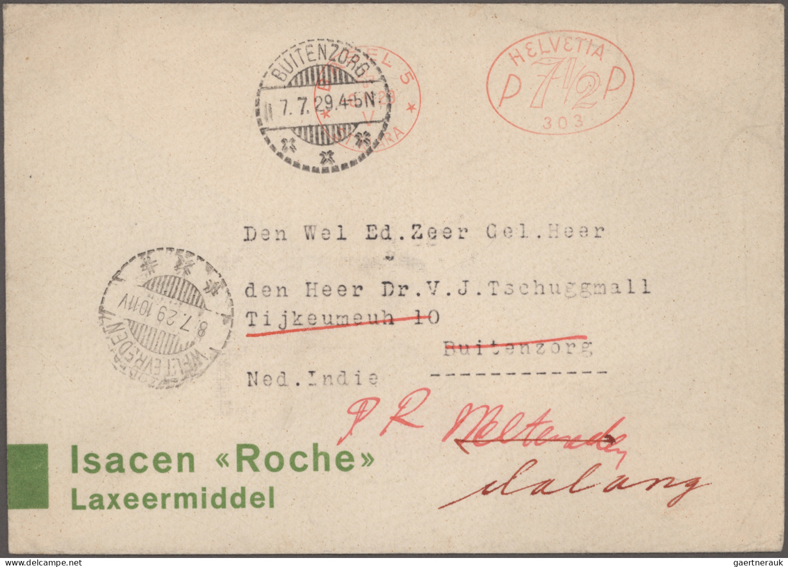 Schweiz: 1900/1990 (ca.), Umfangreicher Bestand Von Ca. 280 Briefen Und Karten I - Collections