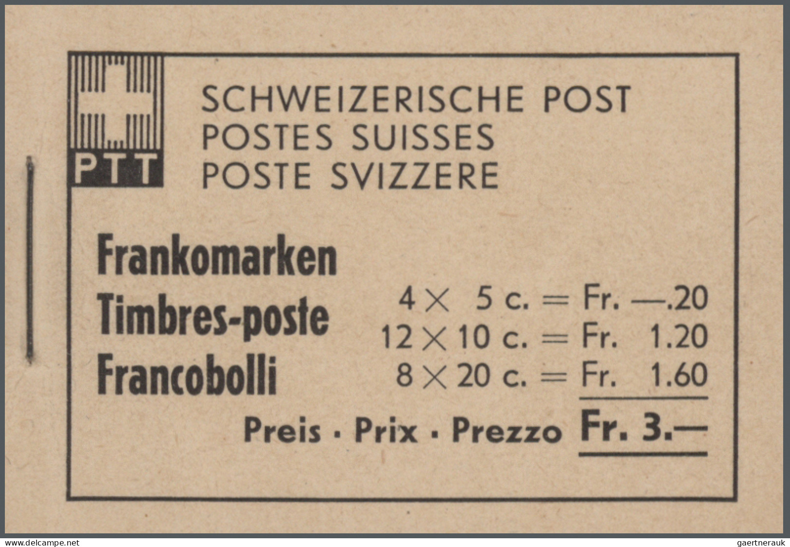 Schweiz - Markenheftchen: 1950-2010 Sammlung von mehr als 200 Markenheftchen all