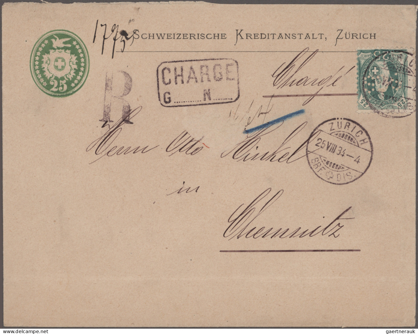 Schweiz - Ganzsachen: 1867-modern: Bestand Von Mehreren Hundert Ganzsachen Aller - Entiers Postaux