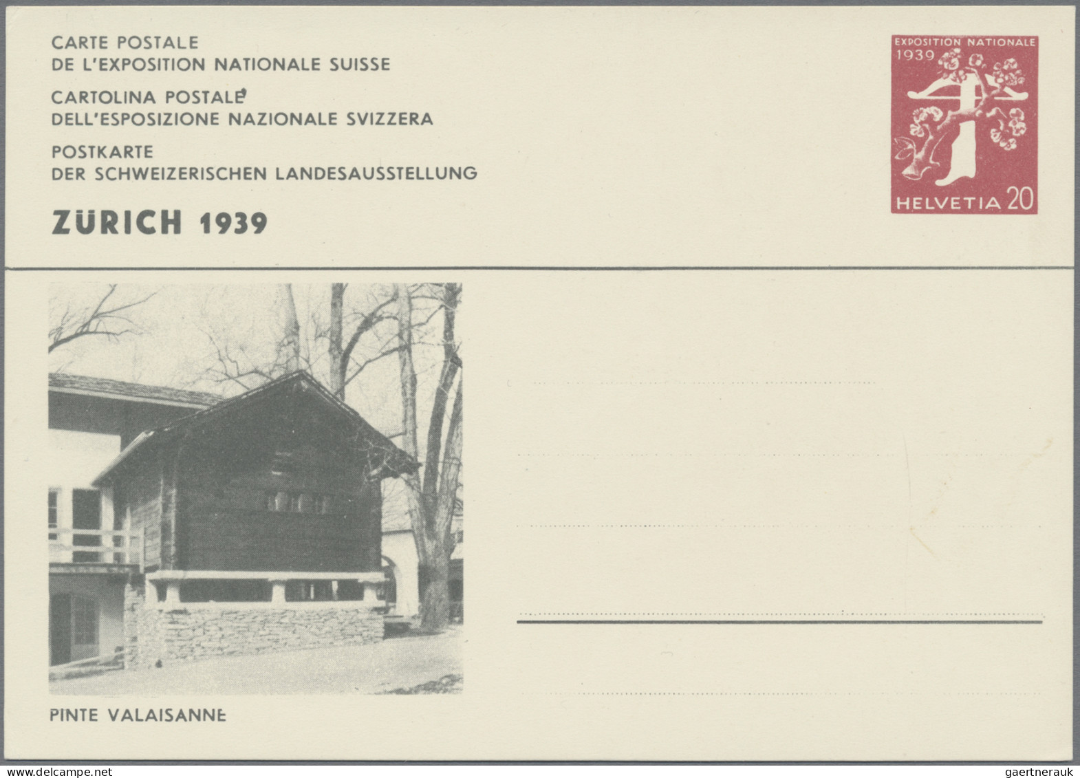 Schweiz - Ganzsachen: 1914/2010, Partie Von Ca. 110 Ungebrauchten Und Gebrauchte - Interi Postali