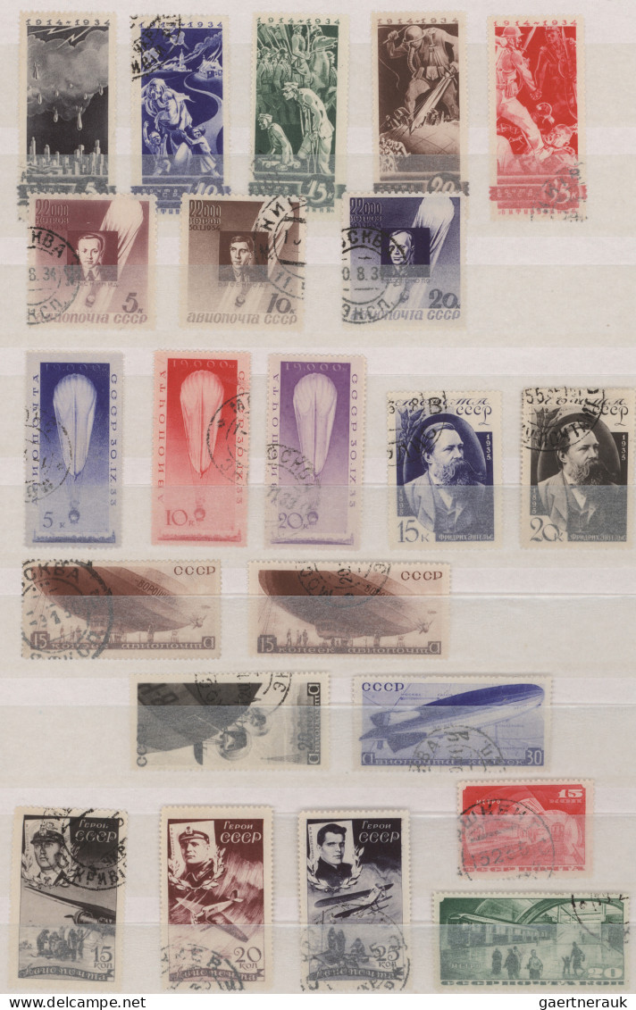 Sowjet Union: 1923/1940, Mainly Mint Collection On Stockpages Incl. Definitives - Gebraucht