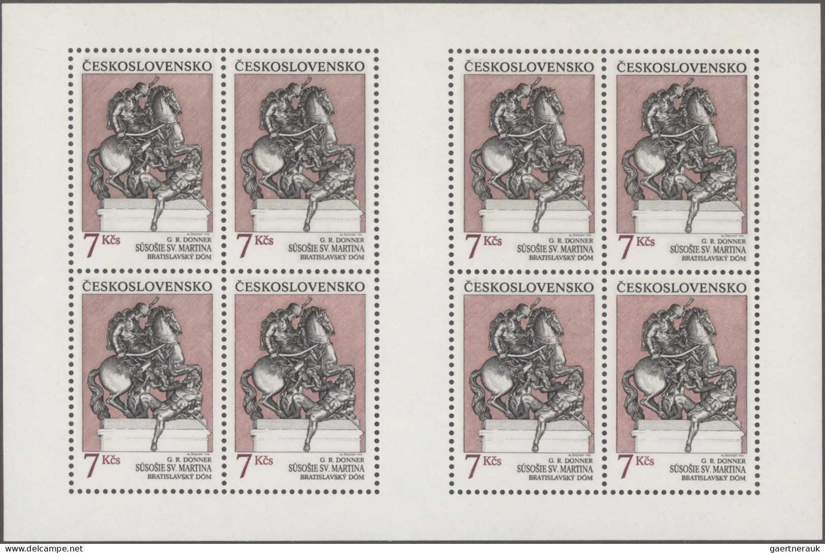 Czechoslowakia: 1945/1991, comprehensive mainly MNH and some c.t.o. balance of a