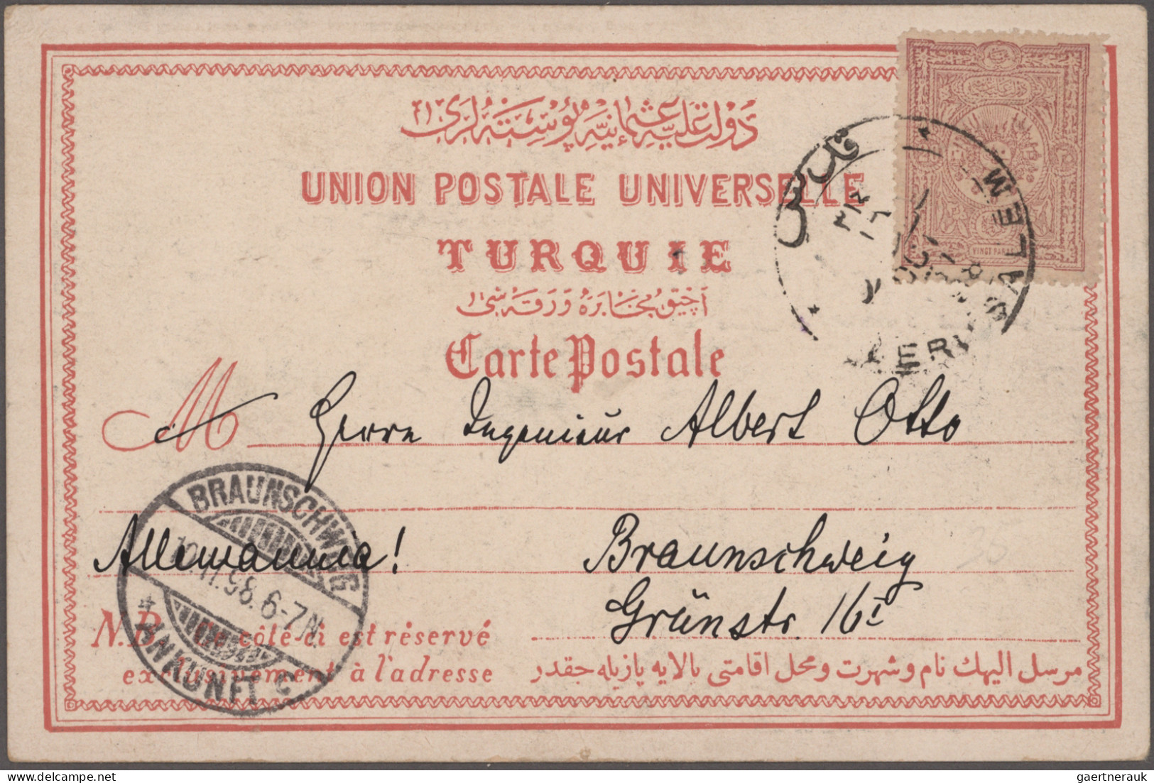 Turkey: 1900's: Group Of 21 Used Picture Postcards From Various Post Offices In - Briefe U. Dokumente