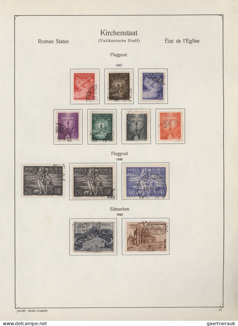 Vatican City: 1929-1993 Used Collection With All The Good Issues Including 1934 - Verzamelingen