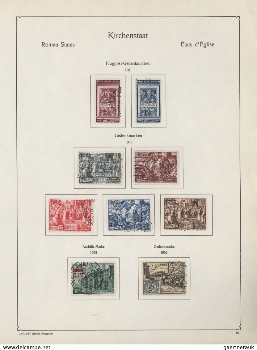 Vatican City: 1929-1993 Used Collection With All The Good Issues Including 1934 - Collections