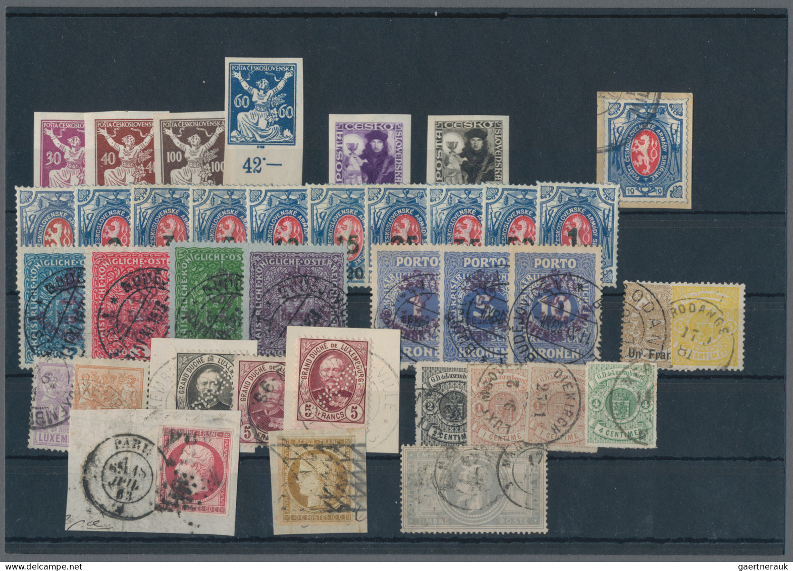 Europe: 1850/1950 (ca.), Used And Mint Assortment On Stockcards, Some In Mixed C - Otros - Europa