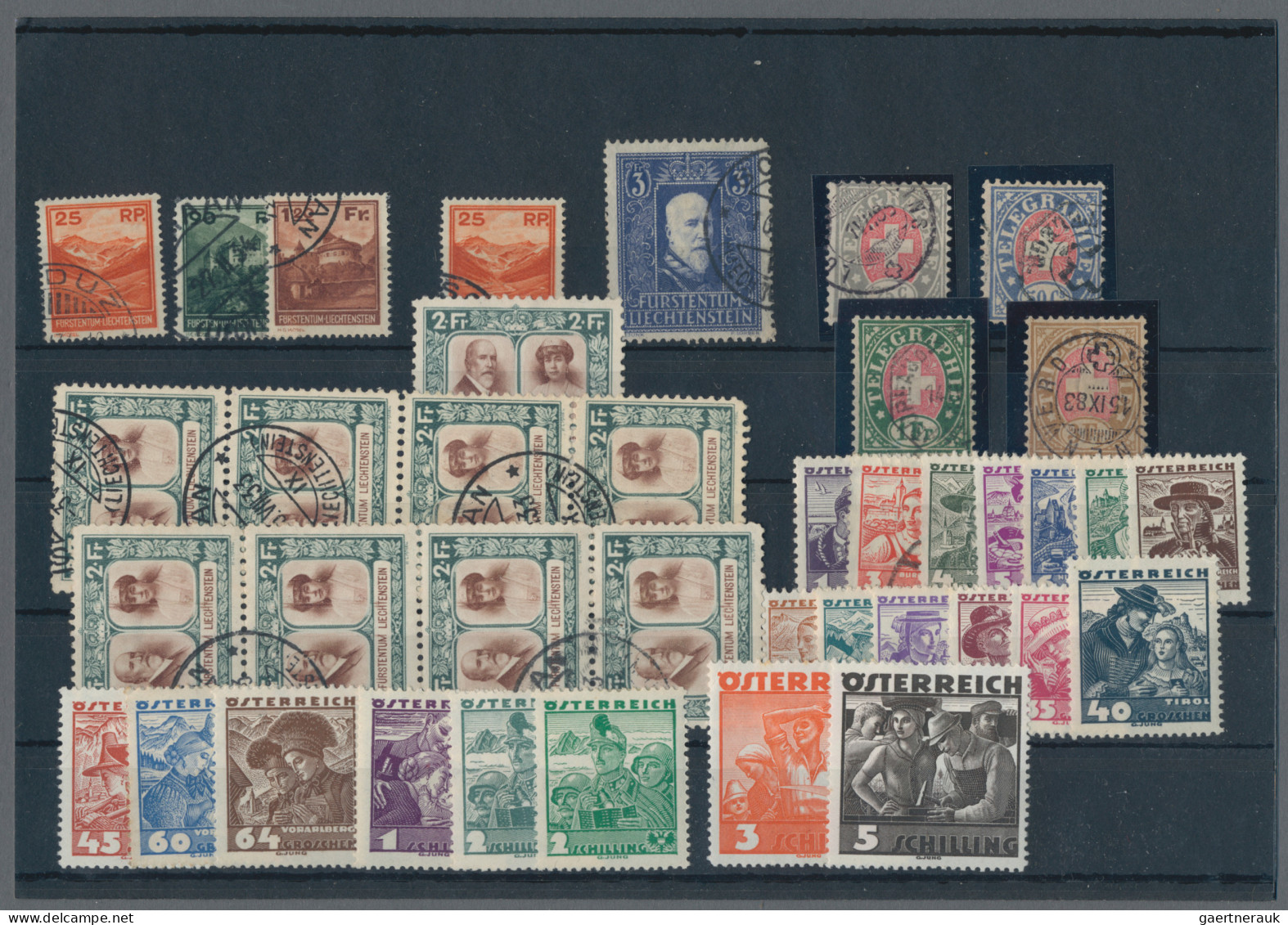 Europe: 1850/1950 (ca.), Used And Mint Assortment On Stockcards, Some In Mixed C - Otros - Europa