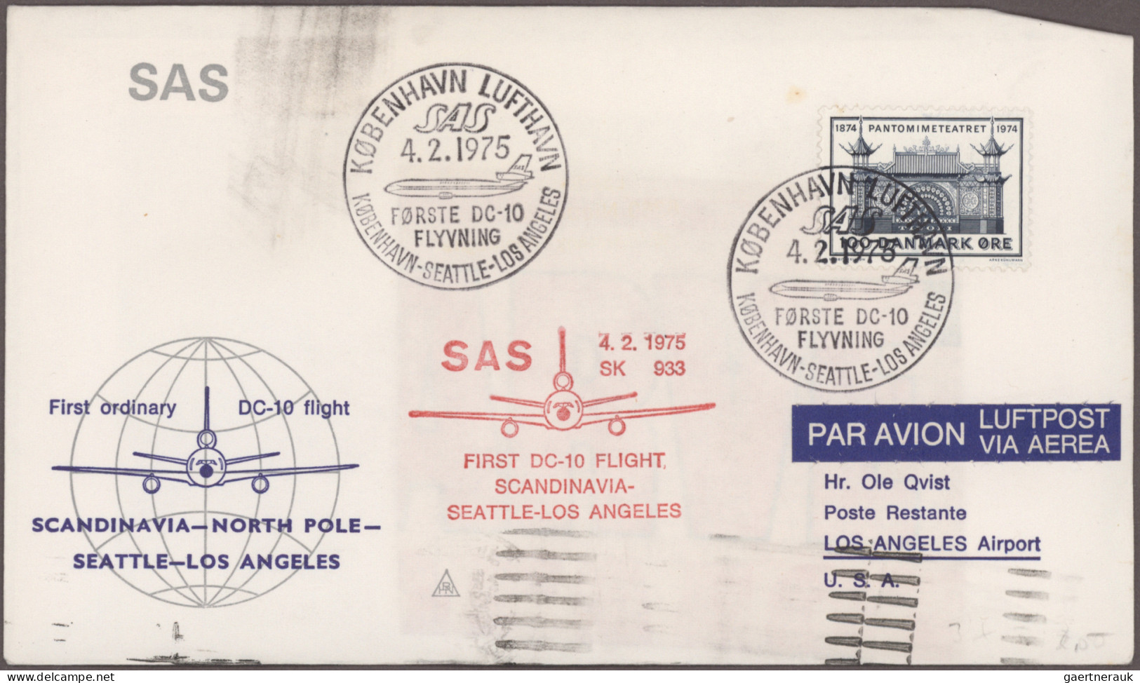 Europe: 1961/1989, Balance Of Apprx. 459 FIRST FLIGHT Covers/cards, All Europa-r - Europe (Other)