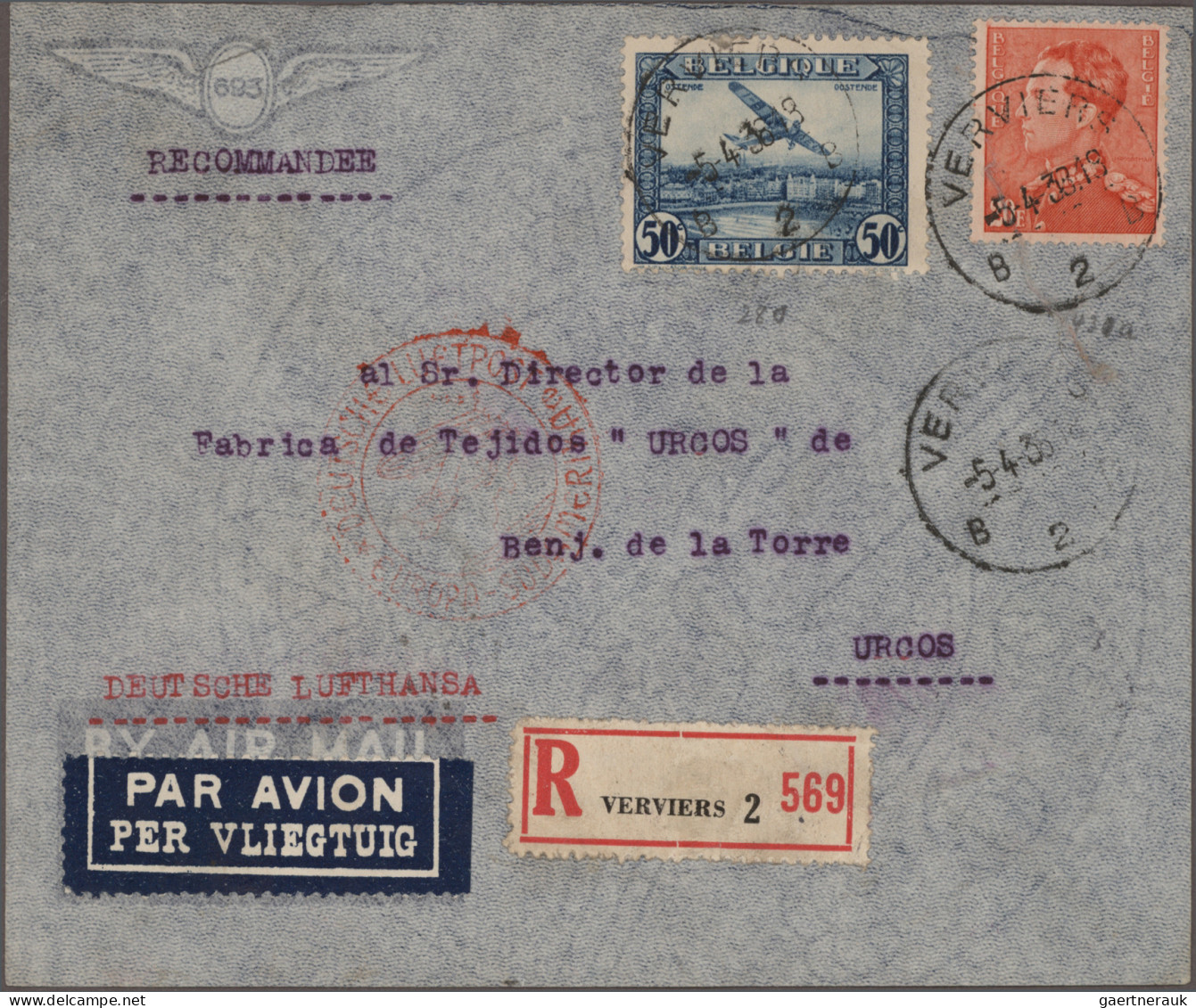 Europe: 1890/1980 (ca.), Balance Of Apprx. 640 Covers/cards/stationeries, Compri - Autres - Europe