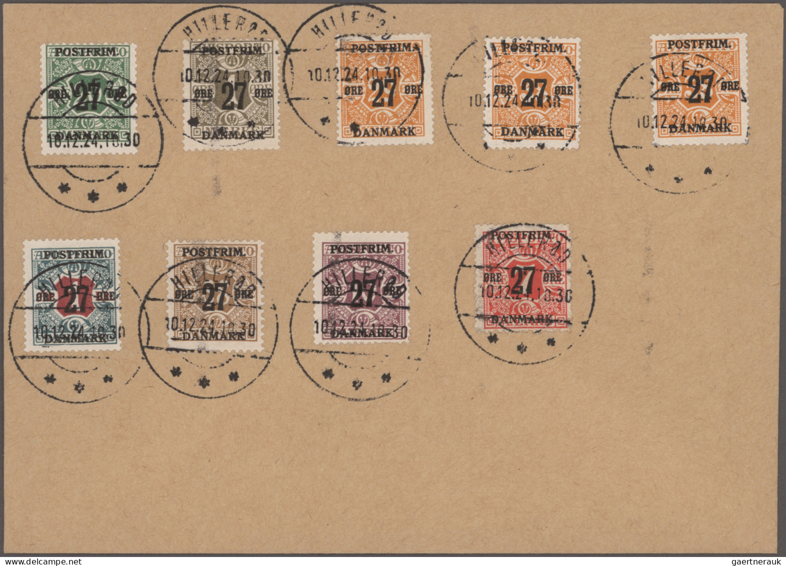 Scandinavia: 1870's-1970's Ca.: Group Of 28 Covers, Postcards, FDCs And Postal S - Otros - Europa