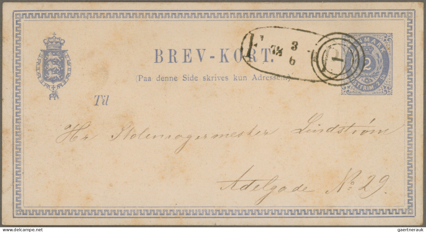 Scandinavia: 1870/1920 Ca.: 35 Covers, Postcards And Postal Stationery Items, Us - Autres - Europe