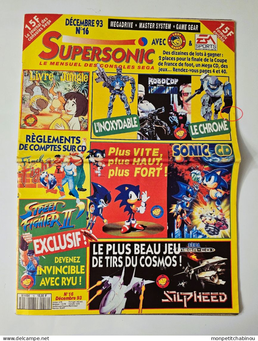 Revue SUPERSONIC N°16 (Décembre 1993) - Informatique